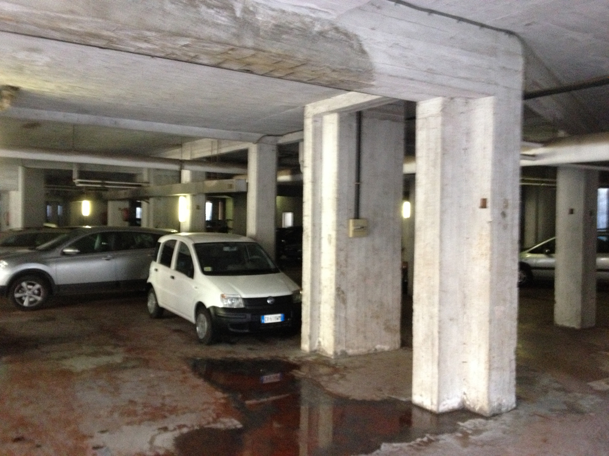 Lavoro Autorimesse prima