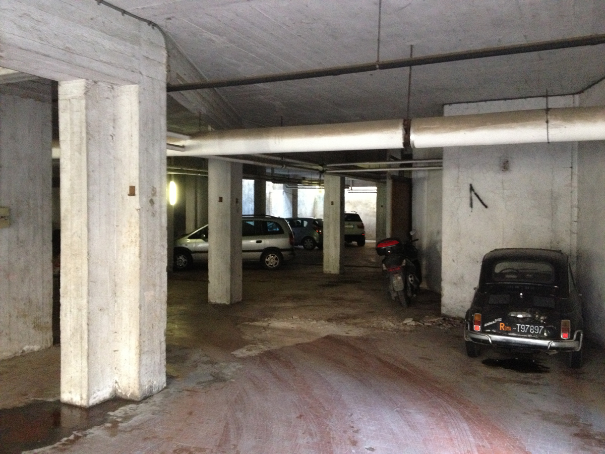 Lavoro Autorimesse prima