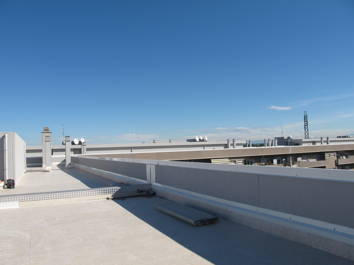 Lavoro Terrazze durante